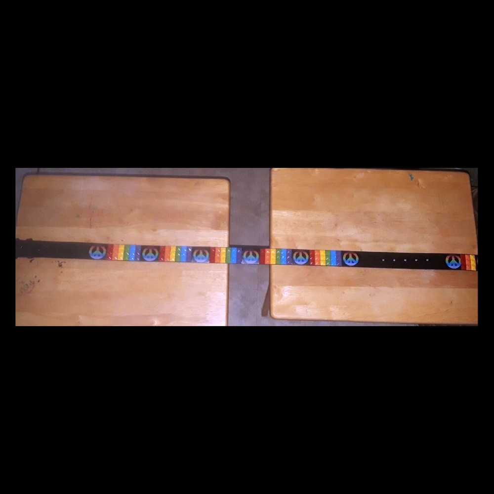 Pride Rainbow LGBTQ Peace Belt